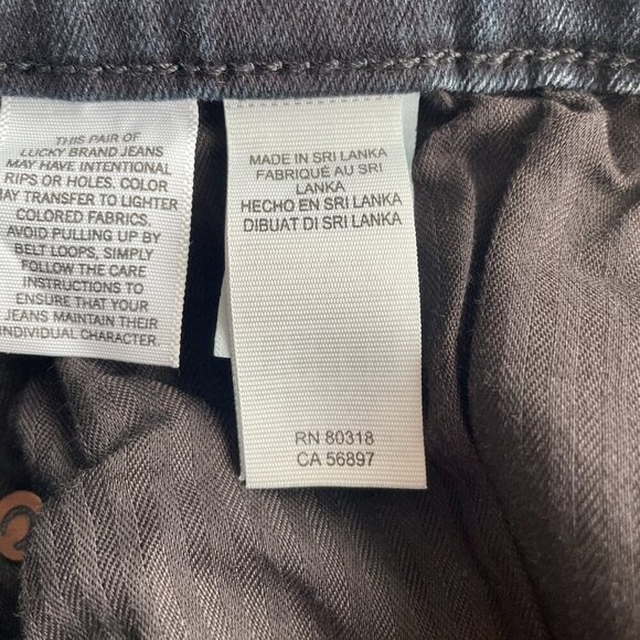 Lucky Brand Women's Bridgette Skinny Dark Wash Jeans, Size 14 EUC - Picture 7 of 9